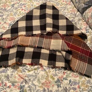 Duluth Trading Co new reversible blanket shawl!
